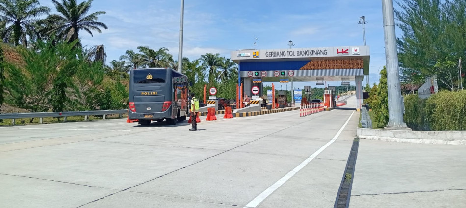 Rombongan Atlet Inkanas Polres Kampar Dilarang Masuk Tol Bangkinang-Pekanbaru, Keberangkatan Sempat Tertunda