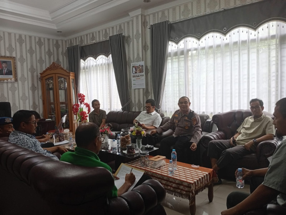 Polemik Lahan Proyek Jalan HR Soebrantas Bangkinang Kota: Polisi Pertemukan Pemda, Kontraktor, dan Pemilik Tanah