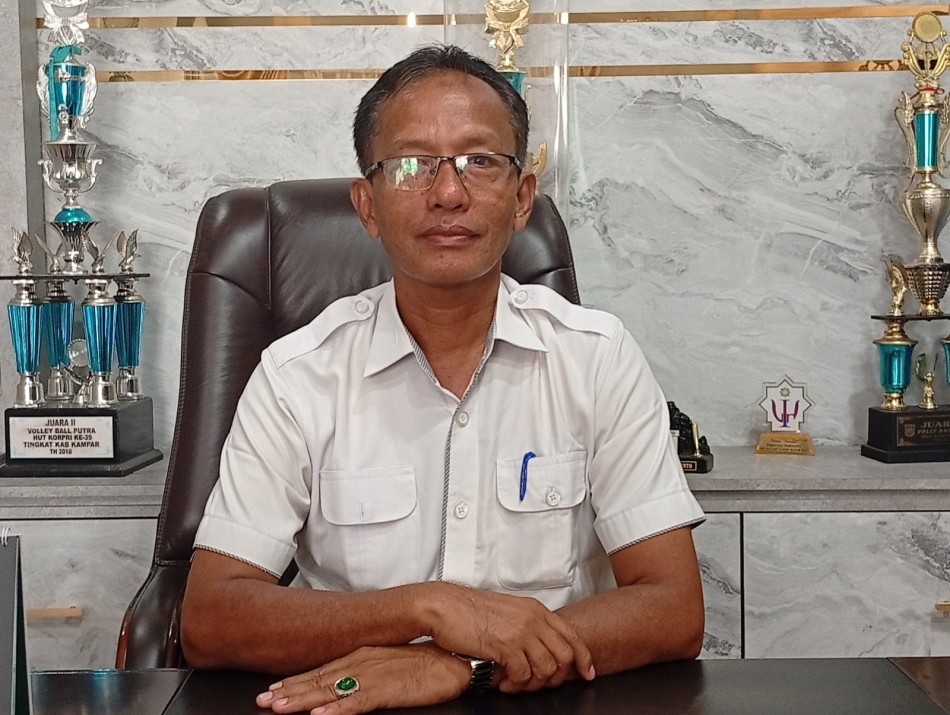 Baru Dilantik, Plt Kadisdikpora Kampar Langsung Fokus Persiapan Ujian Semester Ganjil