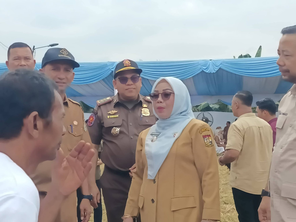 Plt Kasatpol PP Kampar Hadiri Pelantikan Pengurus DPD HKTI Riau di Bangkinang