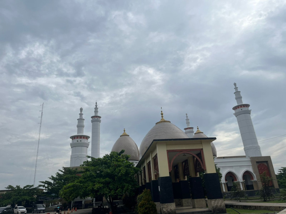 Masalah Kebocoran Islamic Center Bangkinang Berhasil Diatasi, Perawatan Dilakukan Bertahap