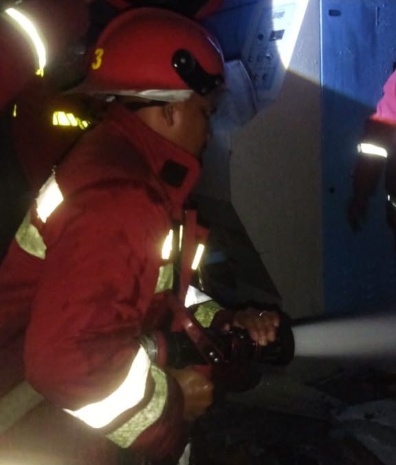 Kebakaran Ruang Laundry RSUD Bangkinang Berhasil Dipadamkan, Diduga Akibat Korsleting Listrik