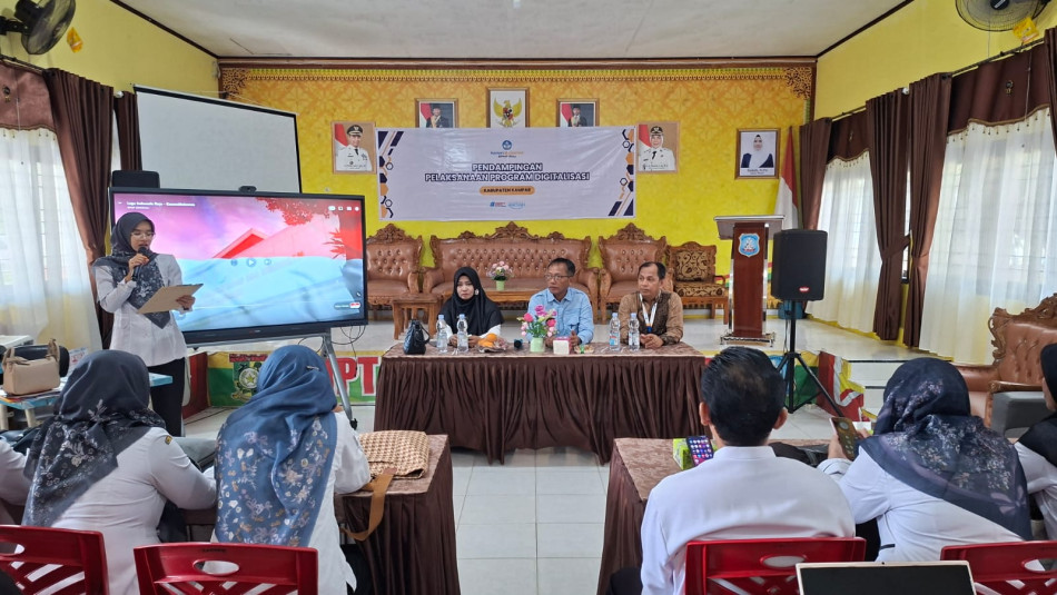 Disdikpora Kampar Tegaskan Komitmen Percepat Digitalisasi Pembelajaran di Sekolah