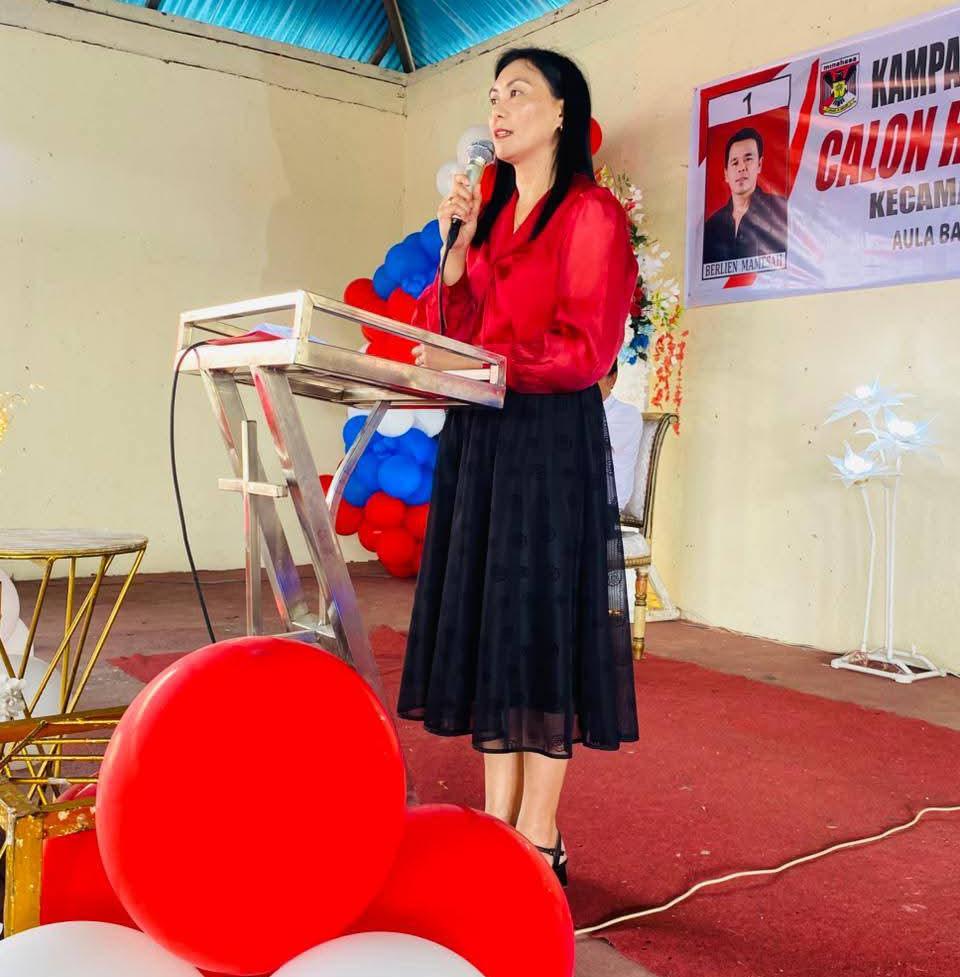 Debby Imelda Lumentah Nomor Urut 2 Siap Maju sebagai Calon Hukum Tua Desa Liba, Usung Visi Desa Maju dan Sejahtera