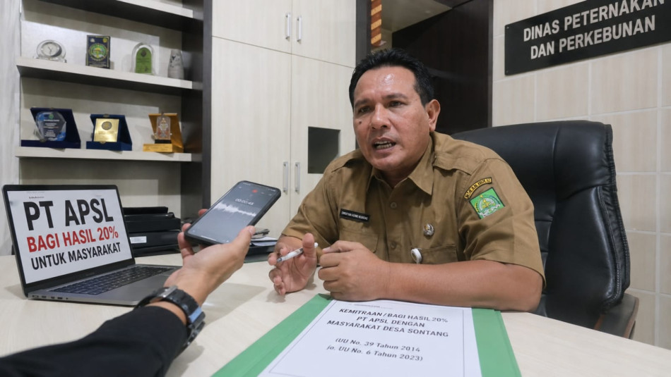 Pemkab Rohul Fasilitasi Kemitraan 20 Persen PT APSL dengan Koperasi Masyarakat Desa Sontang