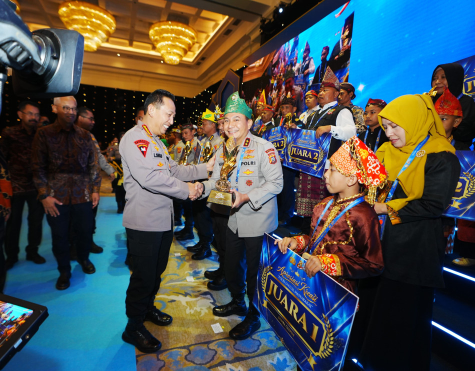 Polda Riau Raih Juara Umum Klaster 3 Program Ketahanan Pangan Polri 2026
